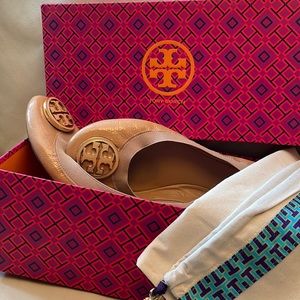 Tory Burch Camella Pink Ballet Flats